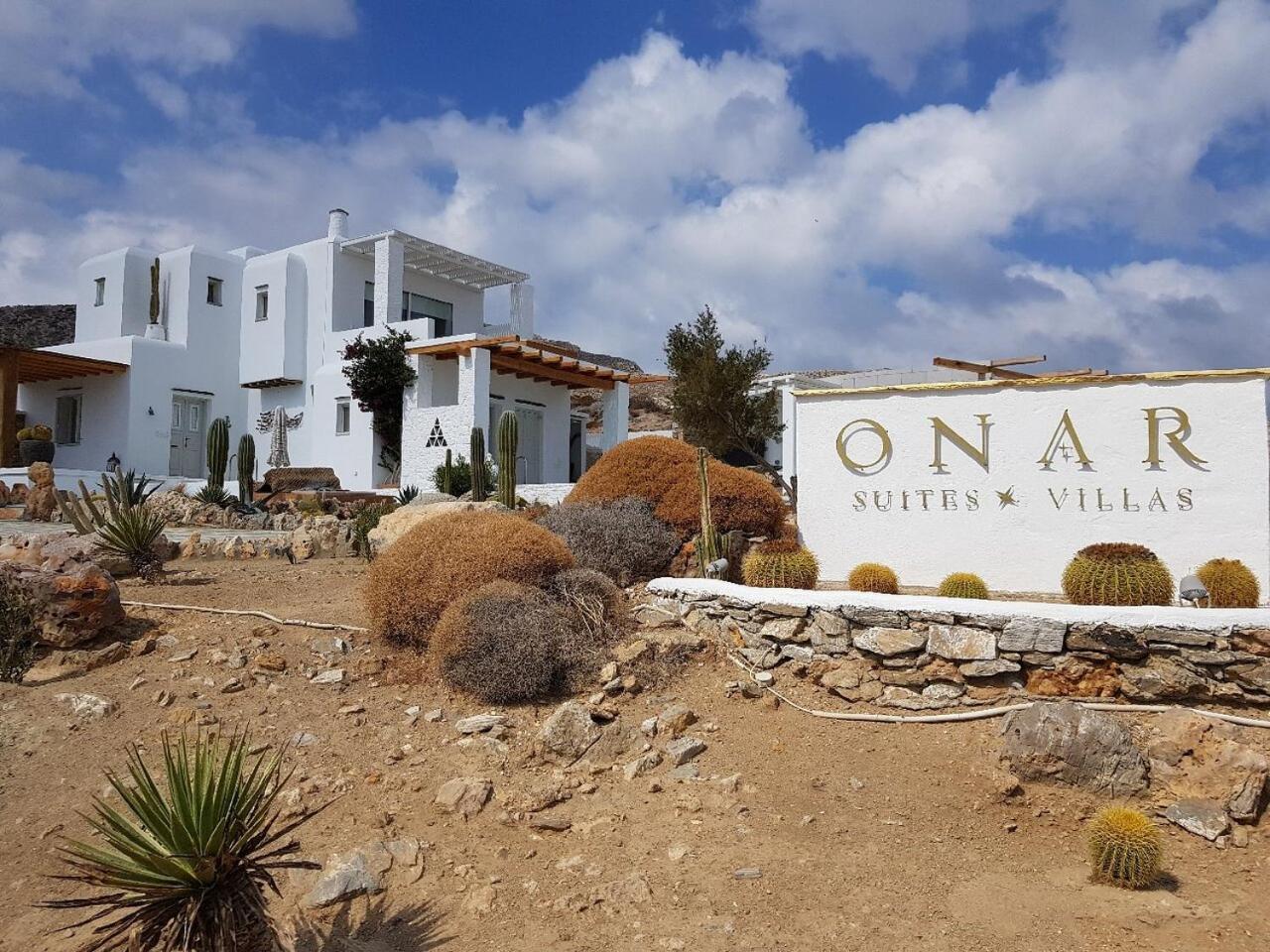 Onar Suites & Villas Karavosztászisz Kültér fotó