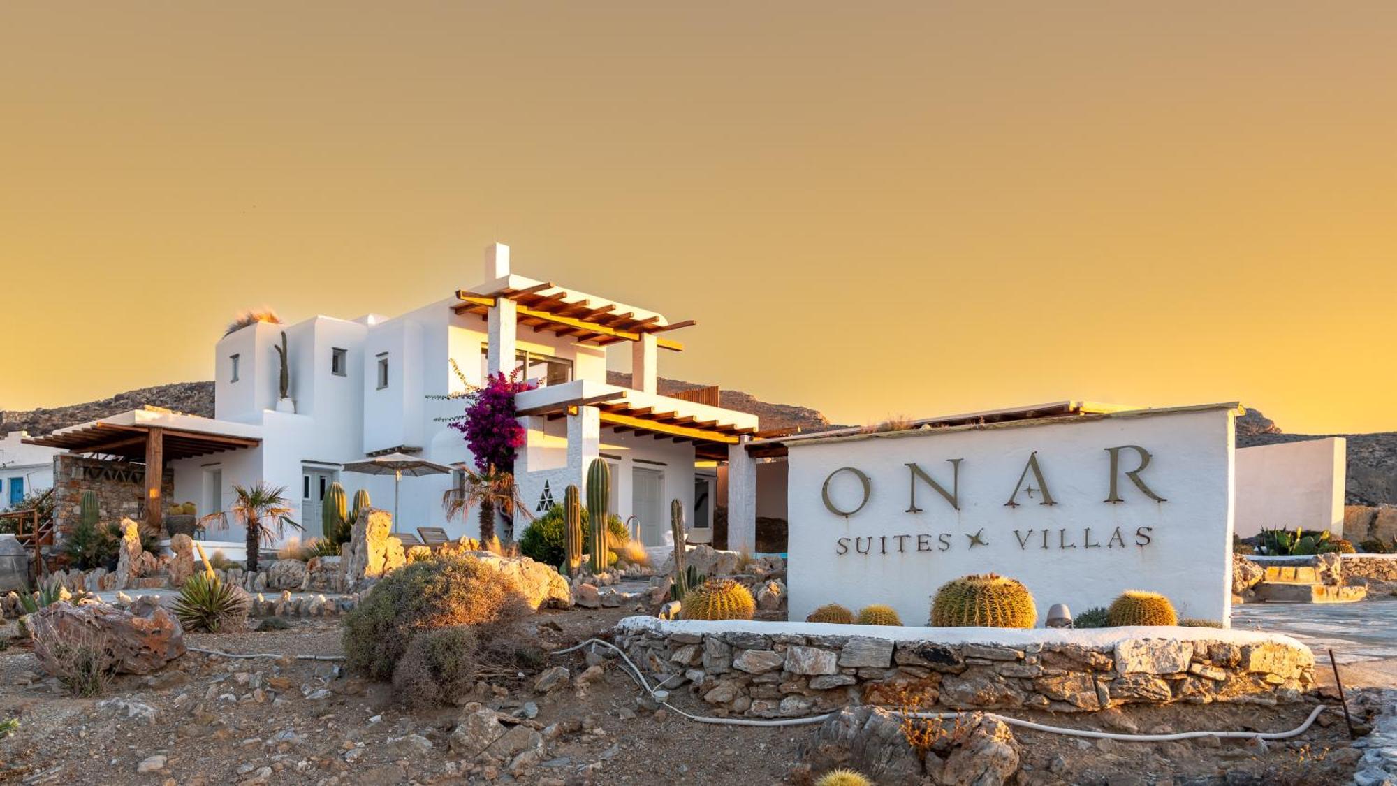 Onar Suites & Villas Karavosztászisz Kültér fotó